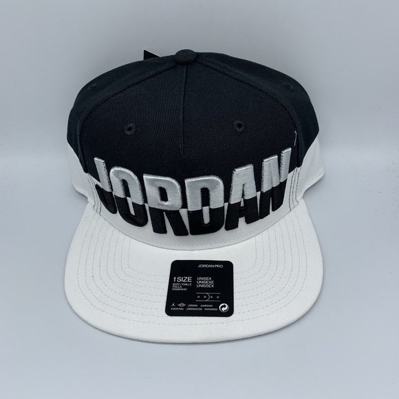 Air Jordan White Panda Dunk Jumpman Hat Snapback Cap - Picture 1 of 6